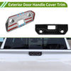 Chevrolet Silverado 1500 Exterior Door Handle Cover Trim Tailgate ABS