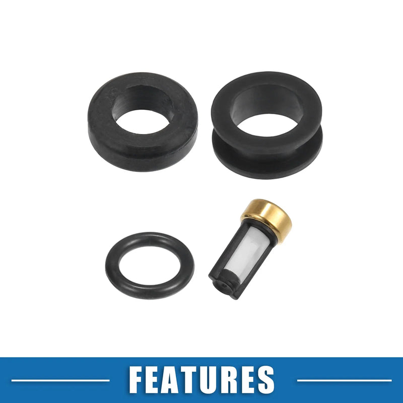 Toyota Celica 6 x Fuel Injector O Rings Seals with Micro Filters (88-89)