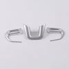 Jeep Compass 3 x pcs ABS Chrome Steering Wheel Panel Cover Trim (2017-2021)