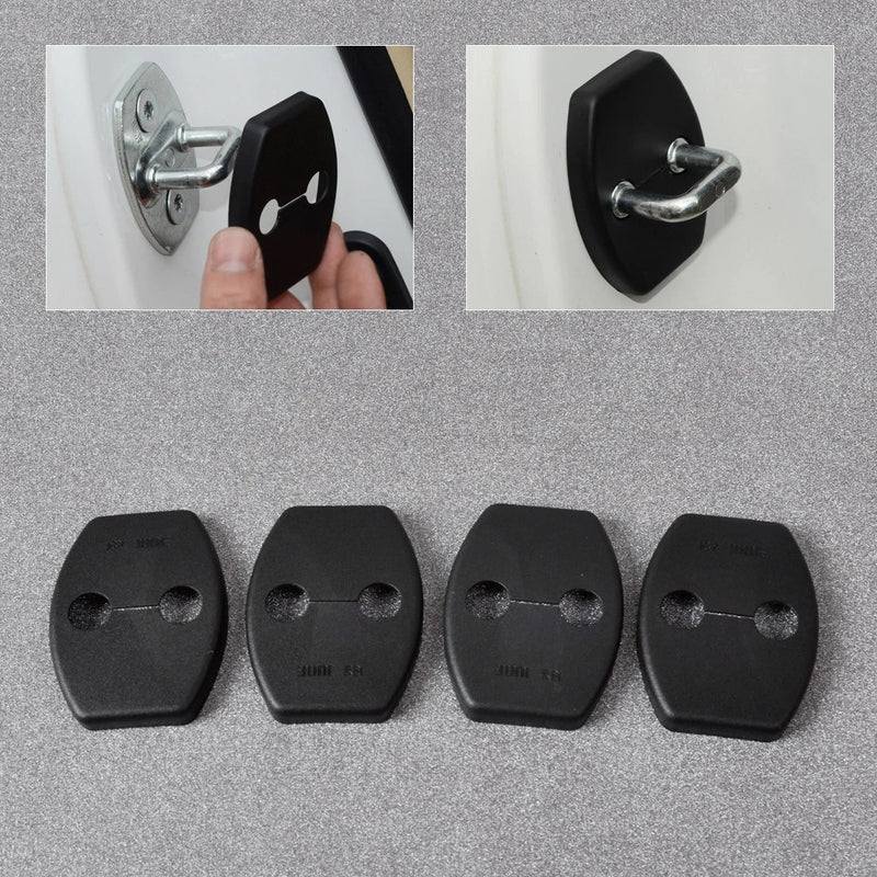 Toyota Highlander Yaris 4PC Car Door Storm Cover Lock Protectors (2001-2023)