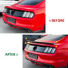 Ford Mustang MK6 Carbon Look Rear Boot Spoiler Lip (2015-2022)