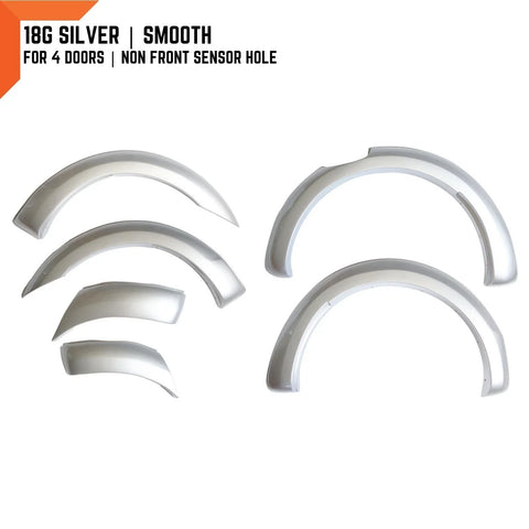 Ford Ranger PX3 18G Silver Fender Flares (2018-2021)