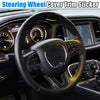 Dodge Challenger Charger Black Inner Steering Wheel Cover Trim Set (2015-2020)