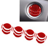 Nissan GTR R35 Red Central Control Air Vent Outlet Cover Trim (2008-2016)