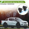 Jeep (2018-2023) 1 Set Windshield Washer Nozzle & Hose Connector