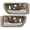 Toyota Camry Beige & Chrome Interior Door Handle (2002-2006)