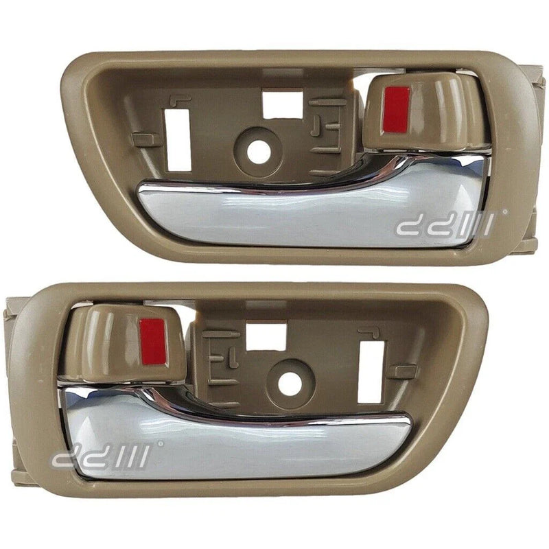 Toyota Camry Beige & Chrome Interior Door Handle (2002-2006)