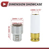 Porsche Cayenne Set of 2 Wheel Lock Lug Nuts with 21 Teeth Anti-theft Key