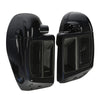 Harley Street Road Glide 2014-2023 Midnight Blue Vented Leg Fairings
