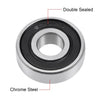 12x32x10mm Deep Groove Ball Bearing, Double Sealed Chrome Steel