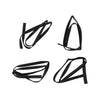 Glass Run Door Channel Rubber Set 4 Fits Honda Civic 4D FD Sedan 2006-09 D06