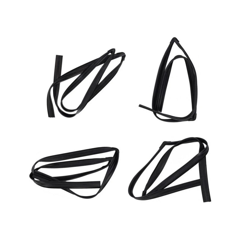 Glass Run Door Channel Rubber Set 4 Fits Honda Civic 4D FD Sedan 2006-09 D06