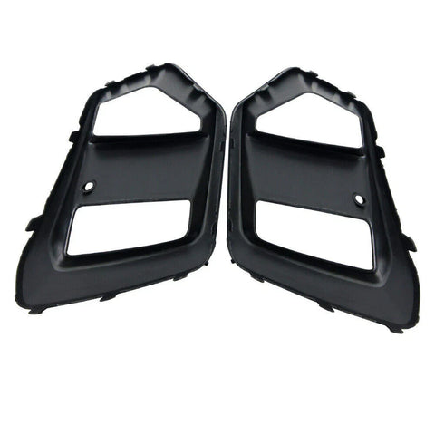 Ford Focus RS (2016-2018) 2x Matte Black Front Bumper Fog Light Covers