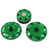 Kawasaki NINJA1000 Z1000 Z1000SX Green Frame Hole Cover Plug Cap Set (2011-2016)