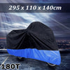 Honda Gold Wing GL 1000-1800 XXXL Black & Blue Motorcycle Cover