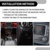 Jeep Wrangler (2018-2023) 6 x Blue AC Headlight Media Switch Knob Cover Ring