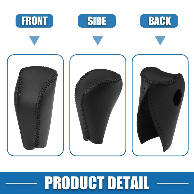 Honda Odyssey (2015-2018) Black Stitches Gear Shift Lever Cover