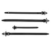 GM Mazda - Black 125 x Car Wiring Harness Fastener Clips
