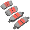 Dodge Caliber Rear Disc Brake Pad Set 1.8L 2.0L 2.4L (2006-2014)