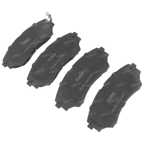 Mazda BT-50 B3000 4X4 4cyl 3.0L WEAT Front Disc Brake Pad Set (2006-2011)