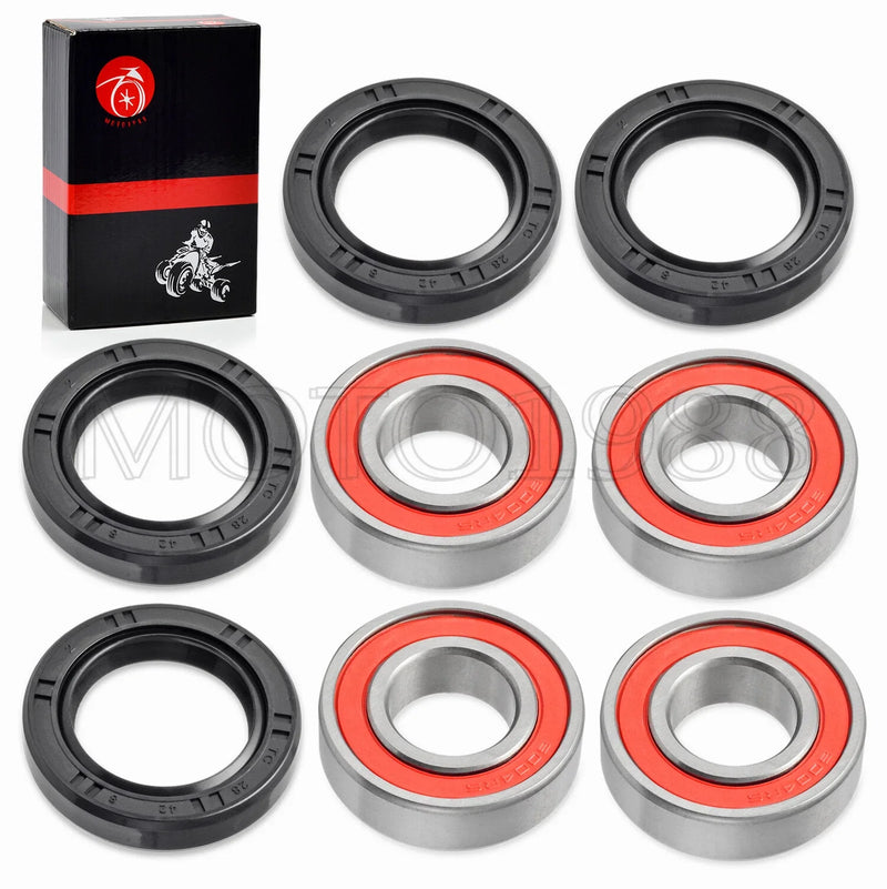 HONDA Rancher 350 TRX350 Front Wheel Bearing Shaft Seals Kit (2000–2006)