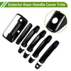 Chevrolet Colorado Black Exterior Door Handle Cover Trim