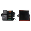 Truck RV Marine Fuse Box 6-Circuit 2 Relays Electrical
