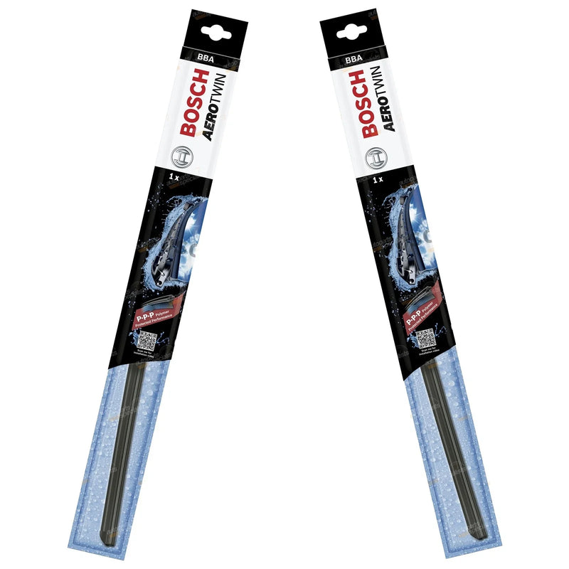 Holden HG HK HT Front Pair Aerotwin Wiper Blades (1968-1971)