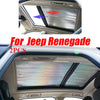 Jeep Renegade 2 x Glass Roof Sun Shade Window Cover (2015–2023)