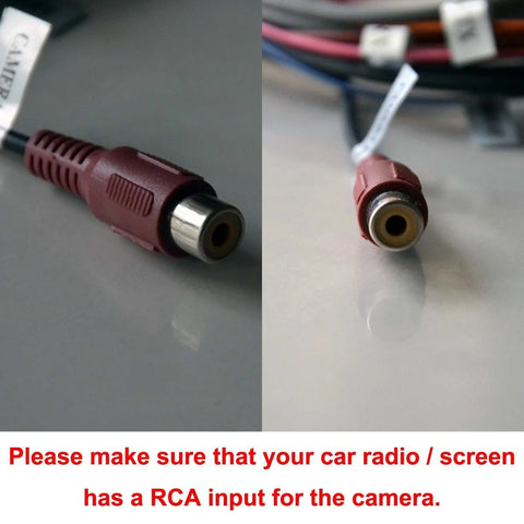 Volkswagen Touareg Rear View Backup Camera (2005–2010)