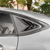 Benz GLC-Class Coupe Carbon Style Window Louver Cover (2016–2022)