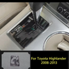 Toyota Highlander 1X Wood Grain Center Console Gear Shift Panel (2008-2013)