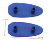 BMW S1000RR Rearview Mirror Block Off Base Plates Cover Black (2020-2023)