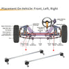 Honda Fit 2 x Front Stabilizer Sway Bar Links (2009-2014)