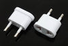 10pcs US to European EU Power Outlet Plug Adapter Converter 2 Prong Type C