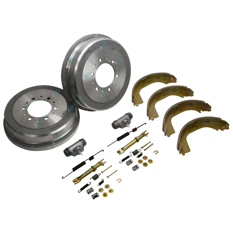 Hilux 4Runner LN130 RN130 Brake Drums Shoes Wheel Cylinders Hardware Kit
