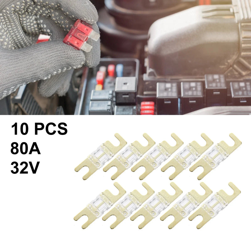 Car Truck Motorcycle Boat Audio CDs 10pcs AFS Mini ANL Fuse