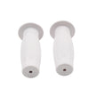 Vintage Motorcycle Handlebars White Universal 7/8" Easy-Hold Hand Grips