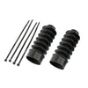 Harley Nightster 975 (2022-2023) Black 2 x Front Fork Shock Dust Covers