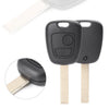 Peugeot 206, 307 Flip Car Remote Key Fob Shell Cover (2000-2007)
