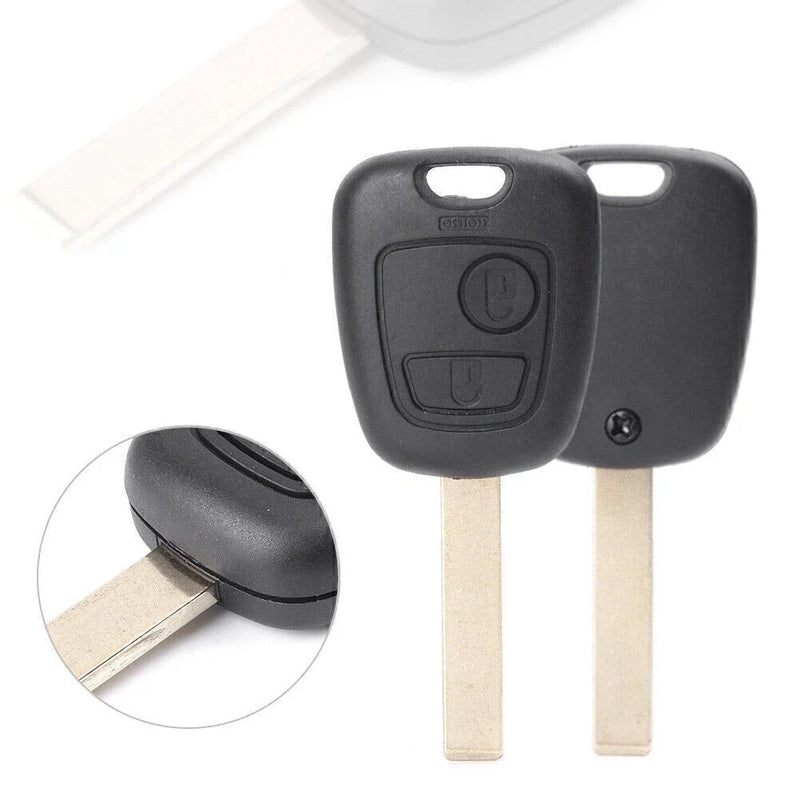 Peugeot 206, 307 Flip Car Remote Key Fob Shell Cover (2000-2007)