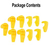 10 x Tire Changer Plastic Mount Demount Duck-Head Insert Rim Protector