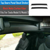 Car Center Console Wrap Vinyl Sticker Anti-high Temper