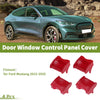Ford Mustang 4 Pcs Window Switch Bezel Covers (2015-2020)