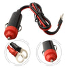ABS 12V Car Black Red Power Supply Inverter Wire