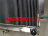 Toyota LandCruiser 75 Series 44mm Aluminum Radiator + Hose (1984-2000)