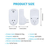 5 x Home Wireless Power Switch Mains Sockets &  Remote Controllers AU Plug