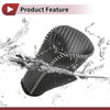 Honda Accord Black Carbon Fiber Gear Shift Knob Cover (2008-2012)