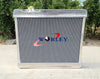 Chevy C10 C20 C30 3ROW Aluminum Radiator & Fans (1963-1966)