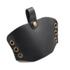 Motorcycle - Black Leather Shifter Cover Boot Protector